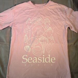 Cat & Jack Pink Seaside Beach Tee